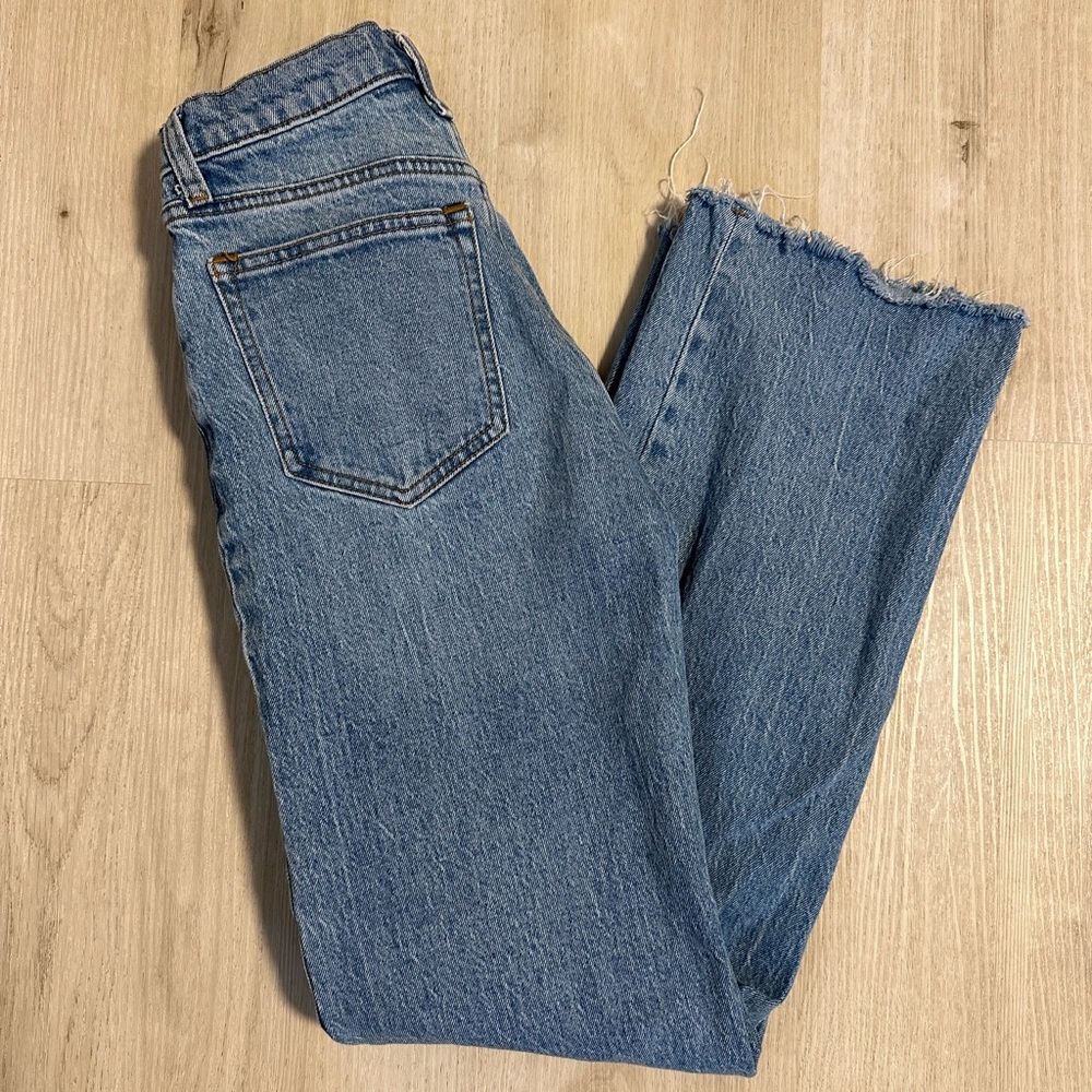 Abercrombie & Fitch Medium Blue High Rise Jeans